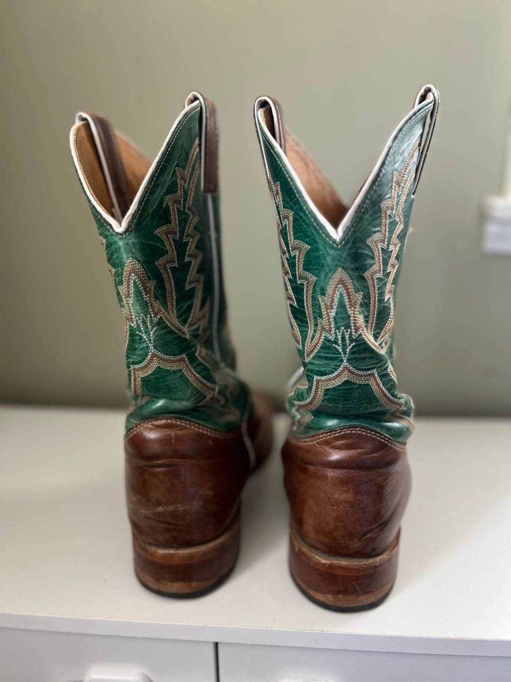 Women’s Justin Square Toe Cowboy Boots - Picture 2 of 5